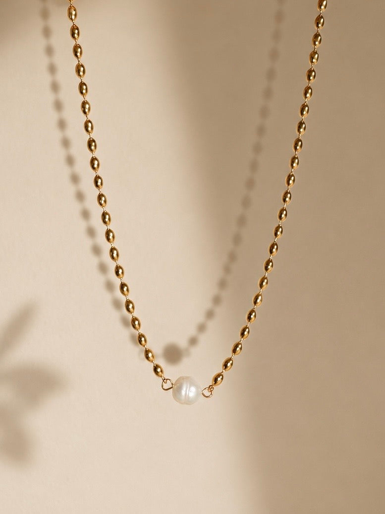 Perlé Necklace